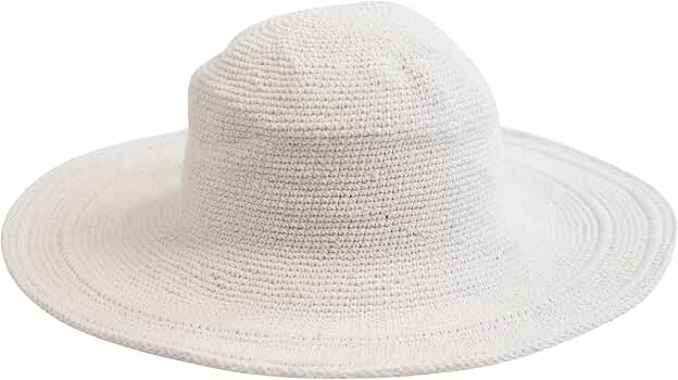 San Diego Hat Company Original Women's Cotton Crochet Hat, Large